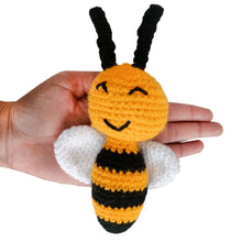 Load image into Gallery viewer, Babymoon (17 Cm) Handmade Knitted Stuffed Baby Kids Photography Shoot Props Organic Toys - Honey Bee
