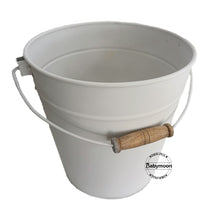 Load image into Gallery viewer, Babymoon Rustic Metal Bucket Photoshoot Prop Furniture Properties