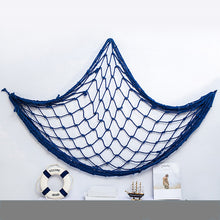 Load image into Gallery viewer, Babymoon Mediterranean Sailing Net Beach Sea Style Photography Prop- Blue