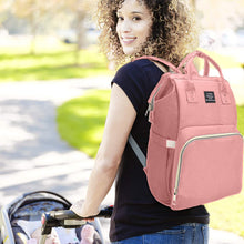 Load image into Gallery viewer, Babymoon Mother Diaper Bag Lightweight Multifunctional Travel Unisex Diaper Backpack