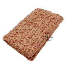 Load image into Gallery viewer, Babymoon Popcorn Wrap Stretchble Baby Photography Shoot Wrap Cloth-Light Brown