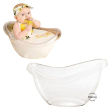 Load image into Gallery viewer, Babymoon Milk Transparent Bath Tub Baby Photoshoot Prop Furniture Properties
