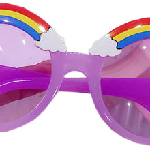 Load image into Gallery viewer, Babymoon Kids Unicorn Sunglasses Baby Photoshoot Prop - Purple

