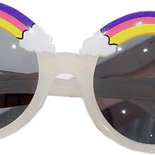 Load image into Gallery viewer, Babymoon Kids Unicorn Sunglasses Baby Photoshoot Prop - White
