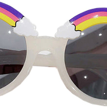 Load image into Gallery viewer, Babymoon Kids Unicorn Sunglasses Baby Photoshoot Prop - White