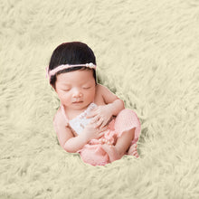 Load image into Gallery viewer, Babymoon Wool Fur Blanket Rugs Fur | 6*3 Feet | OffWhite