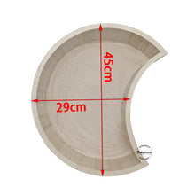 Load image into Gallery viewer, Babymoon Vintage Flat Moon Photoshoot Prop Furniture Properties -White