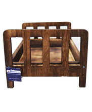 Load image into Gallery viewer, Babymoon Rustic Bed Wooden Properties Photoshoot Prop-Brown