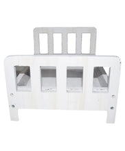 Load image into Gallery viewer, Babymoon Rustic Bed Wooden Properties Photoshoot Prop-White
