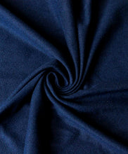 Load image into Gallery viewer, Babymoon Jersey Stretchble Baby Photography Shoot Wrap Cloth- Navy Blue
