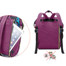 Load image into Gallery viewer, Babymoon Mother Diaper Bag Lightweight Multifunctional Travel Unisex Diaper Backpack - Purple