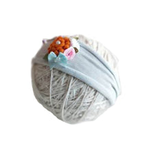 Load image into Gallery viewer, Babymoon Jersey Stretchable Baby Photography Shoot Wrap Cloth With Hairband - Green