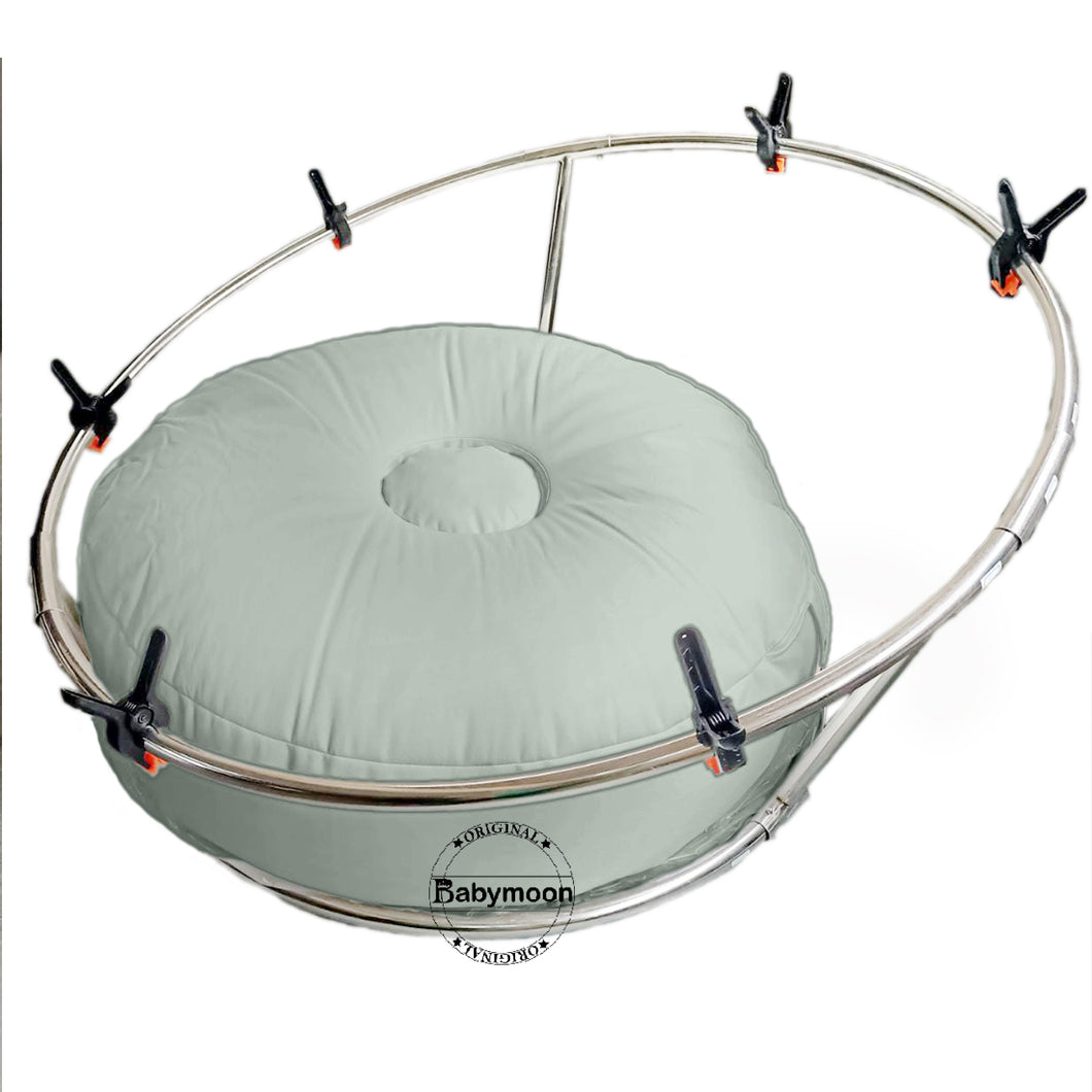 Babymoon Professional Bean Bag Stand Set | Posing Aids (Grey)