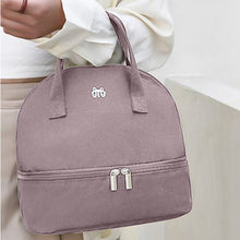 Load image into Gallery viewer, Babymoon Milk Preservation Baby Moms Mothers Diaper Bag | Portable Travel Insulated | Milk Bottle Container Storage Cooler Bag | Grey
