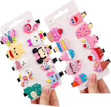 Load image into Gallery viewer, Babymoon Fusion Ice Cream 20pcs Hairclips Hair Accessories Set | Cartoon-Icecream

