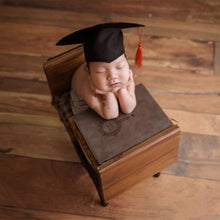 Load image into Gallery viewer, Babymoon Graduation Hat Cap | Newborn Photography Prop
