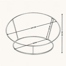 Load image into Gallery viewer, Babymoon Newborn Photography Bean Bag Posing Only Stand, Stainless Steel Baby Photoshoot Frame Stand with 6 Clamps, Portable Infant Beanbag Backdrop Station Props for Studio and Travel Sessions
