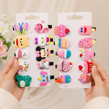 Load image into Gallery viewer, Babymoon Fusion Ice Cream 20pcs Hairclips Hair Accessories Set | Cartoon-Icecream
