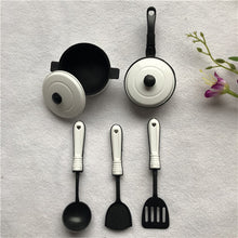 Load image into Gallery viewer, Babymoon Set of 5 Baker’s Chef Theme Utensils Combo | Kitchen Set | New Born Photoshoot Props
