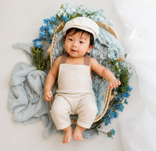 Load image into Gallery viewer, Babymoon | Set of 2 | French Cap &amp; Pant | Baby Photography Props | Costume | White
