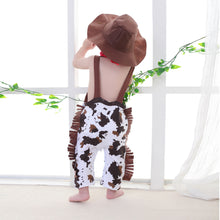 Load image into Gallery viewer, Babymoon | Set of 3 | Cowboy Costume, Hat, Scarf | Baby Photography Props | 6-12 Months
