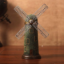 Load image into Gallery viewer, Babymoon Antique Miniature Windmill | Decorative Add-ons | Baby Photography Prop | Green
