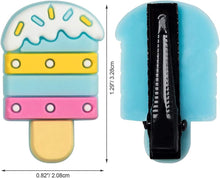Load image into Gallery viewer, Babymoon Fusion Ice Cream 20pcs Hairclips Hair Accessories Set | Cartoon-Icecream
