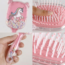Load image into Gallery viewer, Babymoon Paddle Hair Styling Brush Large with Air Cushion and Soft Bristle for Kids Girls Comb Baby Return Gift Set

