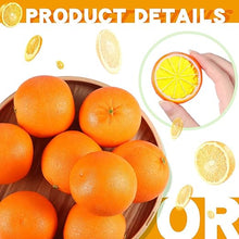 Load image into Gallery viewer, Babymoon Artificial 5 Oranges &amp; 10 Orange Slices | Decorative Add-ons |  Photography Props | Set of 15
