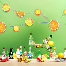 Load image into Gallery viewer, Babymoon Artificial 5 Oranges &amp; 10 Orange Slices | Decorative Add-ons |  Photography Props | Set of 15
