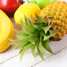 Load image into Gallery viewer, Babymoon Simulation Fake Pineapple Fruit | Artificial Plastic Model | Kitchen Dining Table Decoration | Photography Props Basket Display Filler
