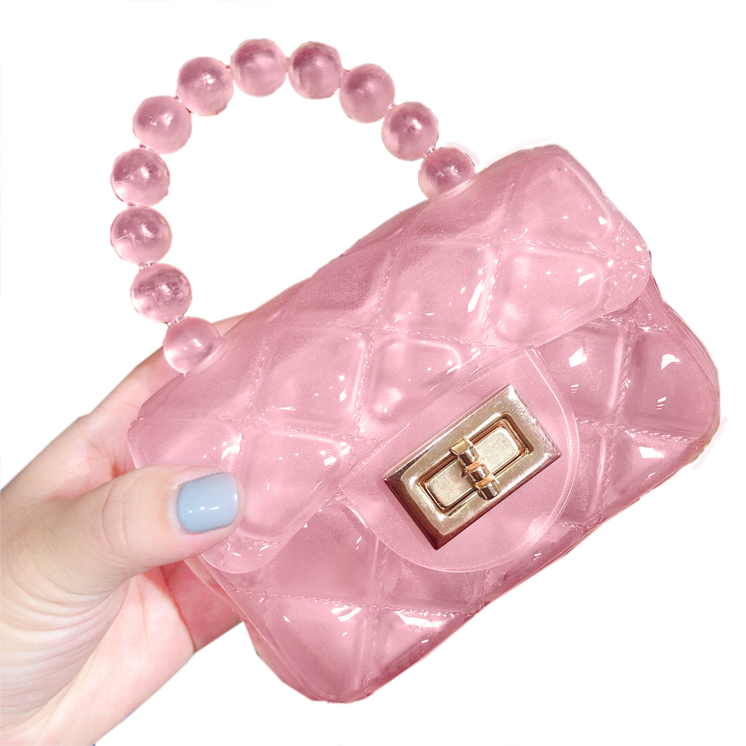 Pink discount jelly bag