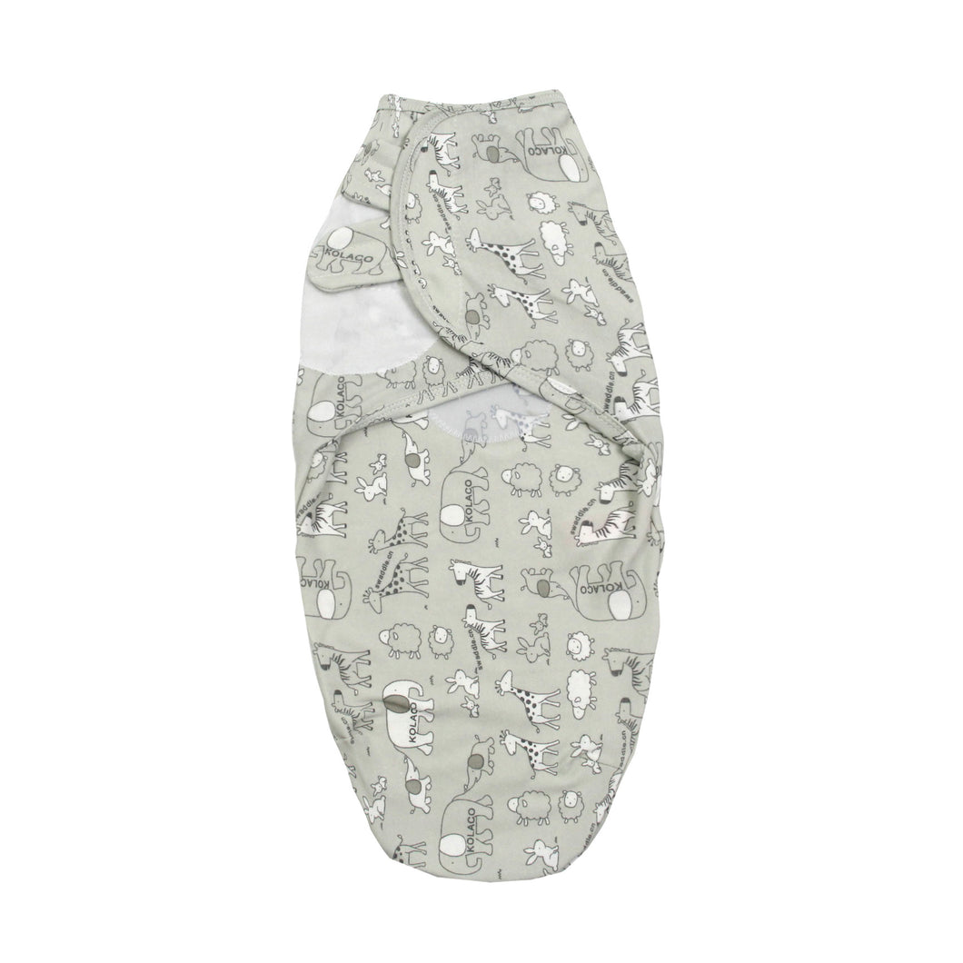 Babymoon Cotton Baby Swaddle | Wrapping Blanket | Baby Sleeping Wrap | New-Born Swaddle Wrap | 0-3Months | Animal