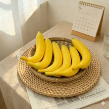 Load image into Gallery viewer, Babymoon | Set of 6 | Mix Simulation Fake Banana | Artificial Plastic Model | Ornament Decoration | Photography Props Basket Display Filler Vegetables
