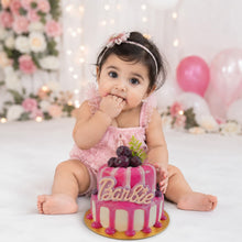 Load image into Gallery viewer, Babymoon Artificial Simulation Large Double-Tier Berries Barbie Cake Model for Baby Photoshoot Props | Decorative Add-ons
