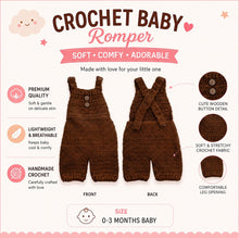 Load image into Gallery viewer, Babymoon Romper Outfit Photography Costume - Brown
