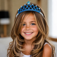 Load image into Gallery viewer, Babymoon Girl's Glittering Rhinestone Crown Hairbands
