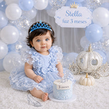 Load image into Gallery viewer, Babymoon Girl's Glittering Rhinestone Crown Hairbands
