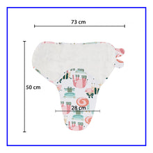 Load image into Gallery viewer, Babymoon Cotton Baby Swaddle | Wrapping Blanket | Baby Sleeping Wrap | New-Born Swaddle Wrap | 0-3Months | Cartoon Animal

