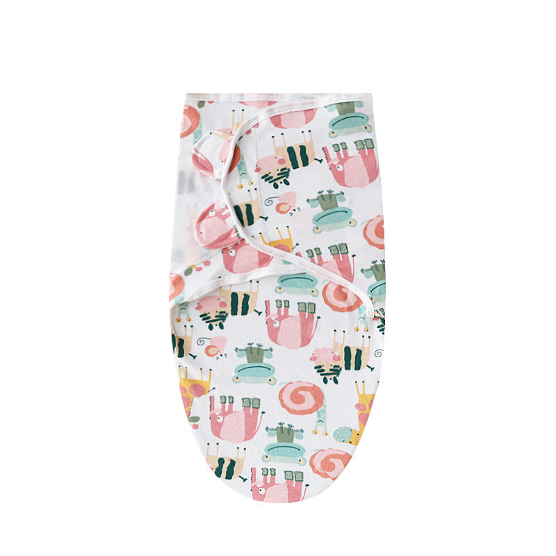 Babymoon Cotton Baby Swaddle | Wrapping Blanket | Baby Sleeping Wrap | New-Born Swaddle Wrap | 0-3Months | Cartoon Animal