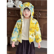 Load image into Gallery viewer, Babymoon Stylish Winter Baby Boys &amp; Girls Jacket Kids Sweater Cardigan | Duck Yellow
