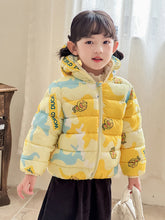 Load image into Gallery viewer, Babymoon Stylish Winter Baby Boys &amp; Girls Jacket Kids Sweater Cardigan | Duck Yellow
