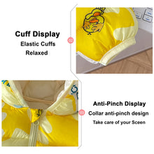Load image into Gallery viewer, Babymoon Stylish Winter Baby Boys &amp; Girls Jacket Kids Sweater Cardigan | Duck Yellow
