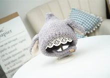 Load image into Gallery viewer, Babymoon Baby Rabbit Winter Ear Protection Cap Kids Hat Boys Girls Cap | 1-2Y | Grey
