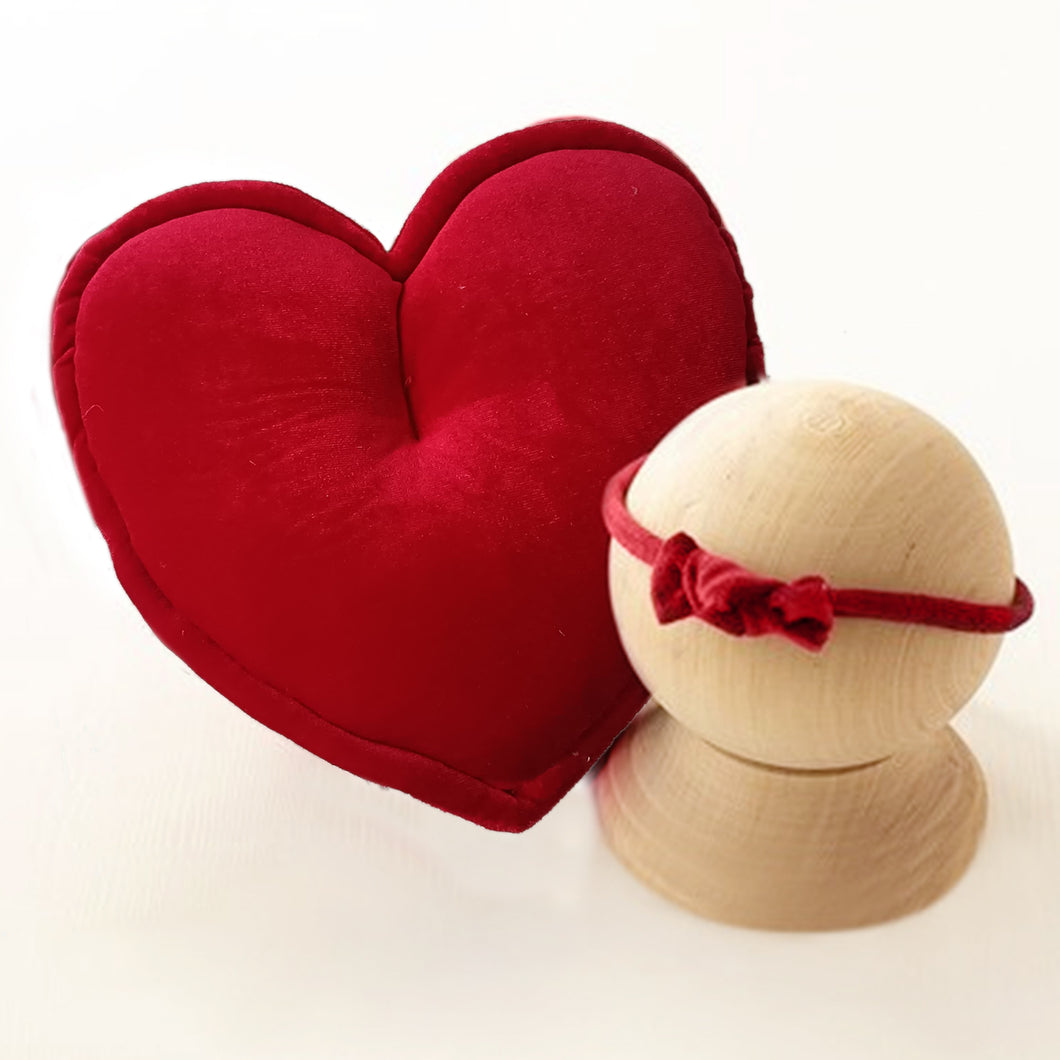 Heart shaped baby pillow best sale