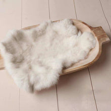 Load image into Gallery viewer, Babymoon Rabbit Fur | Basket Filler | Baby Photography Props | White
