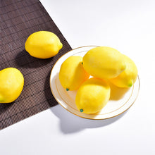Load image into Gallery viewer, Babymoon | Set of 6 | Mix Simulation Fake Lemon | Artificial Plastic Model | Ornament Decoration | Photography Props Basket Display Filler Vegetables
