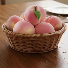 Load image into Gallery viewer, Babymoon | Set of 6 | Mix Simulation Fake Peach | Artificial Plastic Model | Ornament Decoration | Photography Props Basket Display Filler Vegetables
