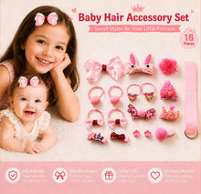 Load image into Gallery viewer, Babymoon 18Pcs/Set Fusion Mix Style Hairclips Hairbands
