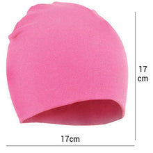 Load image into Gallery viewer, Babymoon Stretchable Pullover Baby Hat Caps | 3-12 Months | Pink
